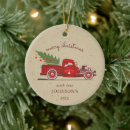 Recherche de red truck christmas decor Rustique