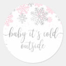 Recherche de silver baby shower autocollants Rose