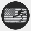 Recherche de coureur drôle autocollants Remise