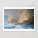 Recherche de paysage magique vœux cartes Arc en ciel