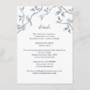 Recherche de partie française invitations Bleu et blanc