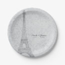 Recherche de tour eiffel assiettes Moderne