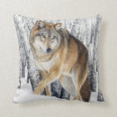 Recherche de loups coussins Rustique