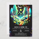 Recherche de lucioles invitations Forêt enchanteresse