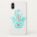 Recherche de main de hamsa iphone coques Symbole