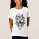 Recherche de loup indien tshirts Tribal