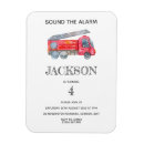 Recherche de camion de pompiers magnets Mignon