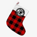 Recherche de initiales chaussette de noël Vérification du buffle