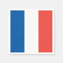 Recherche de drapeau la france serviettes Rouge