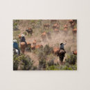Recherche de cowboy puzzles Bétail