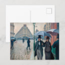 Recherche de pluie cartes postales Gustave caillebotte