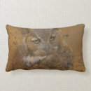Recherche de nature faune coussins Hiboux