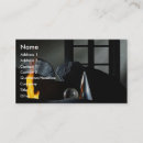Recherche de la combustion cartes visite Flamme