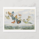 Recherche de fée vintage cartes postales Illustration