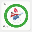 Recherche de joueur de guitare autocollants Musique