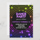 Recherche de dancer cartes invitations Disco