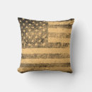 Recherche de drapeau américain grunge coussins États unis