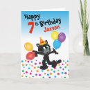 Recherche de chat amical vœux cartes Pour enfants