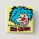 Recherche de clown badges Visage