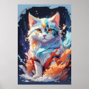 Recherche de glace kawaii posters Chat