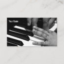 Recherche de classique musicien cartes visite Noir et blanc