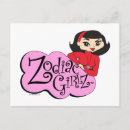 Recherche de conceptions de zodiaque cartes postales Lune