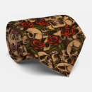 Recherche de crâne rose cravates Motif
