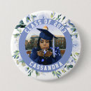 Recherche de floral bleu badges Aquarelle