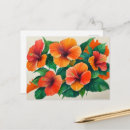 Recherche de fleurs hawaïennes cartes postales Coloré