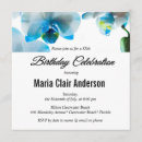 Recherche de bleu orchidée invitations Orchidées