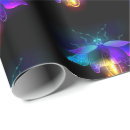 Recherche de lucioles papier cadeau Papillon