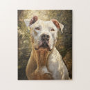 Recherche de chien blanc puzzles Animal