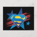 Recherche de superman logo cartes postales Bande dessinée