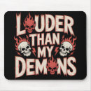 Recherche de demon tapis souris Gothique