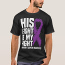 Recherche de ruban pourpre tshirts Cancer