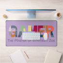 Recherche de fille gamer tapis souris Rétro