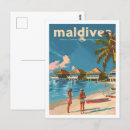 Recherche de îles maldives cartes postales Vintage