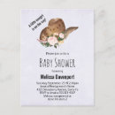 Recherche de western baby shower fille invitations Aquarelle