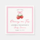 Recherche de cerises serviettes Mignon moderne