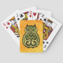 Recherche de hiboux jeux de cartes Dessin