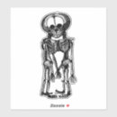 Recherche de squelette humain autocollants Horreur