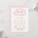 Recherche de cloud baby shower fille invitations Étoiles