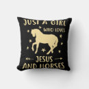 Recherche de fille de cheval coussins Pour tous