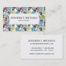 Recherche de fruits exotiques cartes visite Initiales