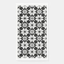 Recherche de motif noir et blanc serviettes Abstrait