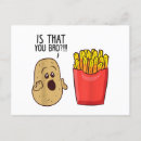 Recherche de pommes frites cartes postales Mignon