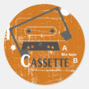 Recherche de cassette autocollants Drôle