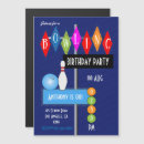 Recherche de rétro bowling invitations Bleu