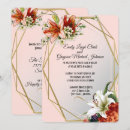 Recherche de élégant design tropical mariage invitations Fleurs