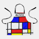 Recherche de mondrian tabliers Motif